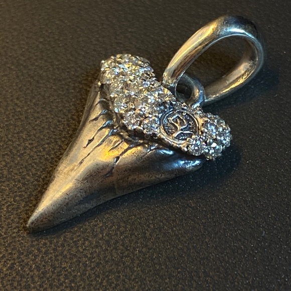 David Yurman Ss Shark Teeth Diamond 